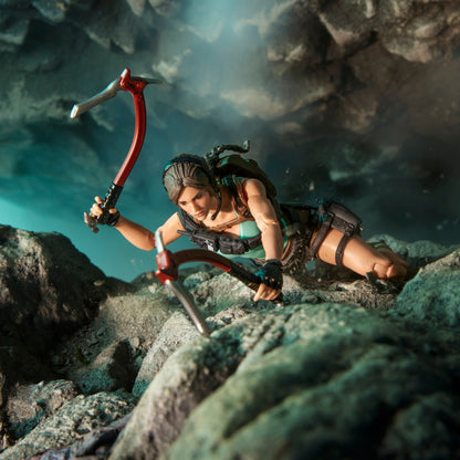 Lara Croft G.I. Joe Classified Series 6-Inch Figure — Climbing Axes Rock Scaling Pose