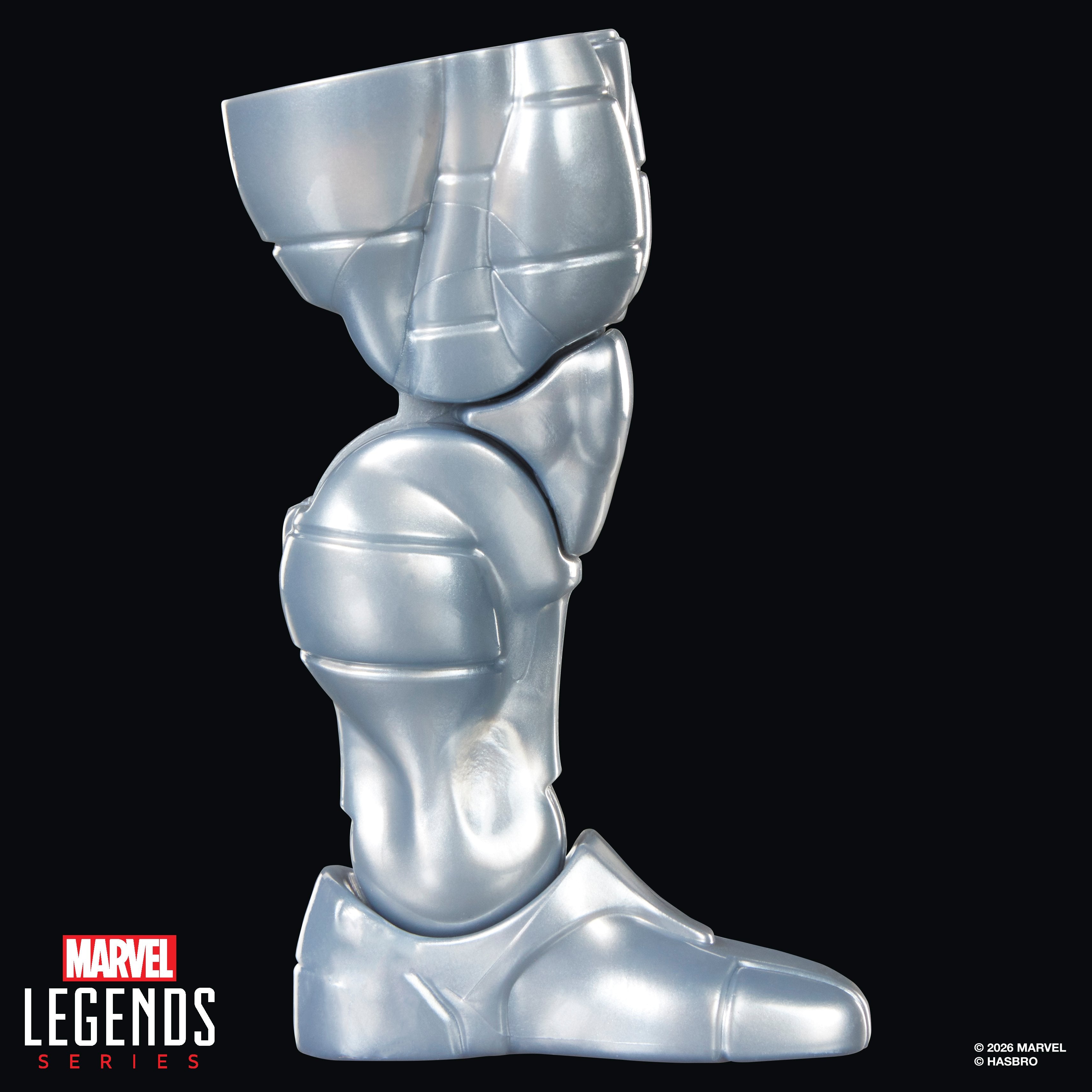 Marvel's Box Build-A-Figure Leg Piece — Figure Detail Close-Up