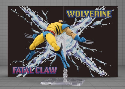 Wolverine Gamerverse S.H.Figuarts 6-Inch Figure — Fatal Claw Special Move Backdrop Sheet with Effect Mount