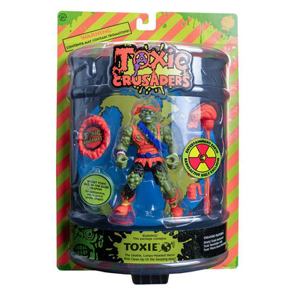 Toxie Toxic Crusaders 5-Inch Figure — Package Front Toxic Drum Blister Card