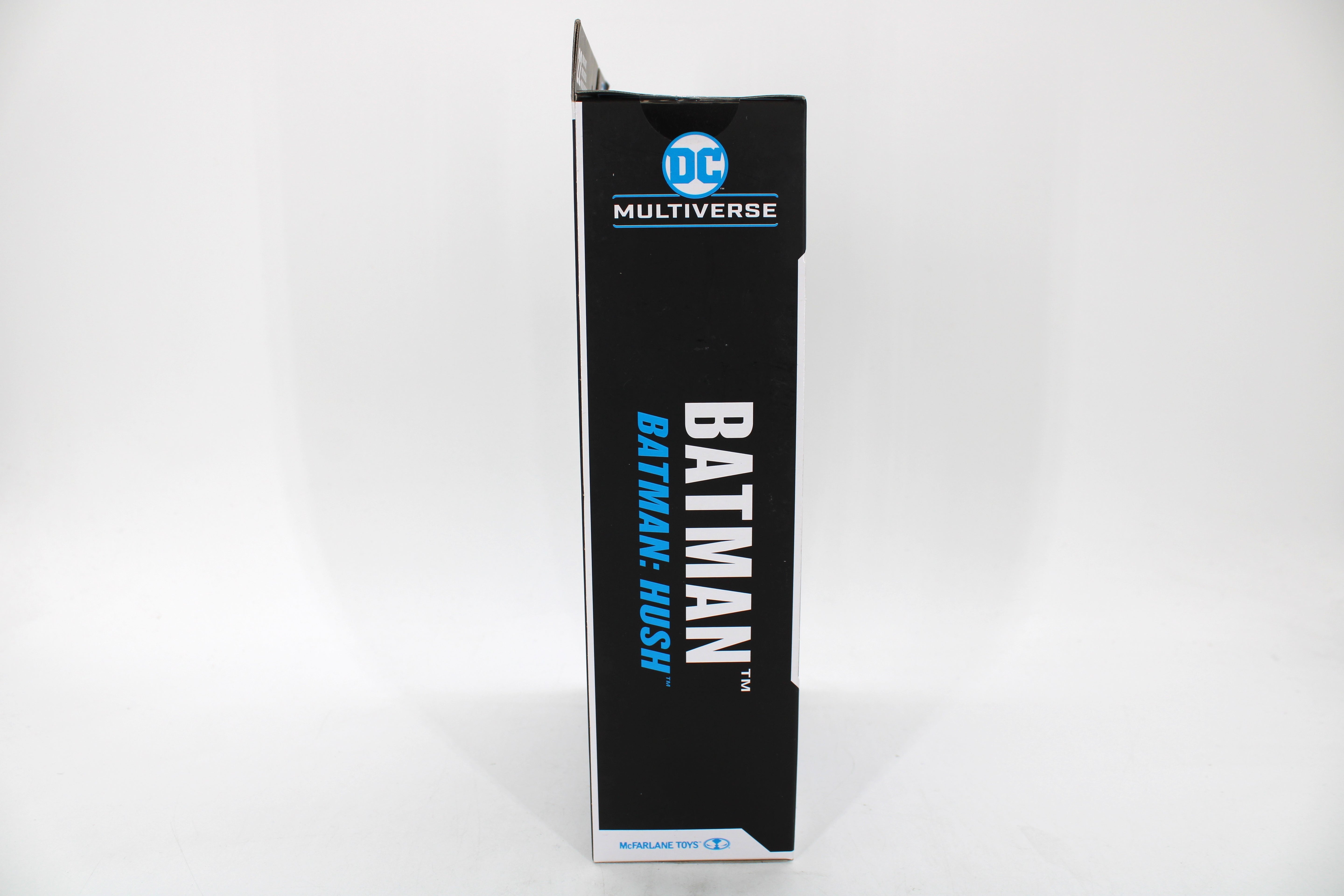 Batman Hush DC Multiverse 7-Inch Figure — Box Spine Left Side View