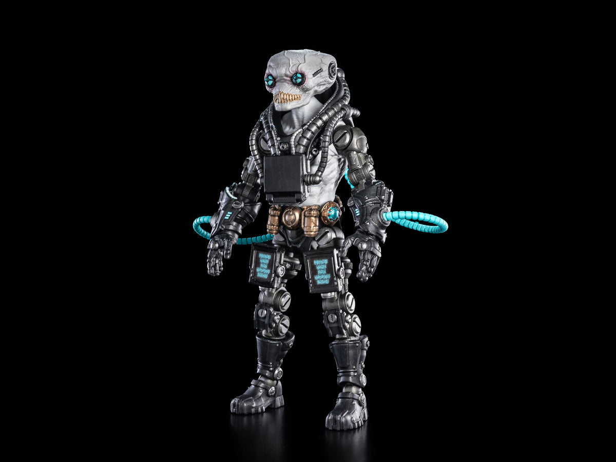 Brainer Cosmic Legions 6-Inch Figure — Three-Quarter View Alternate Head Configuration