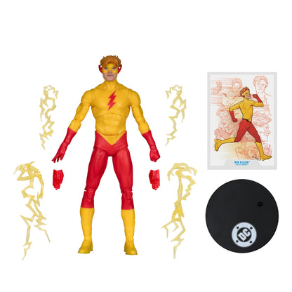 Kid Flash DC Classic Multiverse 7-Inch Figure — Accessories Included Layout with Art Card and Base