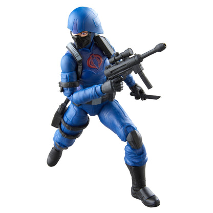Cobra Valkyrie G.I. Joe Classified Retro 6-Inch Figure — Crouching Combat Pose with Scoped Rifle
