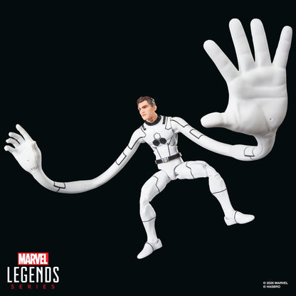 Future Foundation Mister Fantastic Marvel Legends 6-Inch Figure — Bendy-Wire Stretching Arms Extended