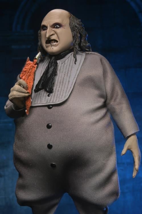 The Penguin Batman Returns 8-Inch Clothed Figure NECA — Fish Accessory in Hand Pose