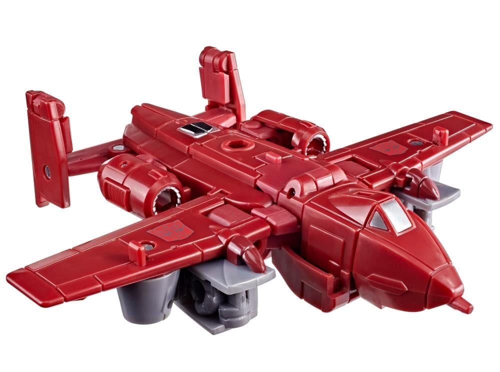 Autobot Powerglide Age of the Primes Deluxe — Jet Mode Side View
