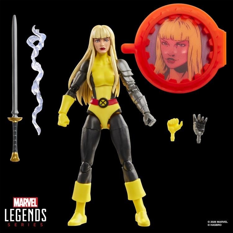 Magik Marvel Legends 6-Inch Figure — Accessories Included Display