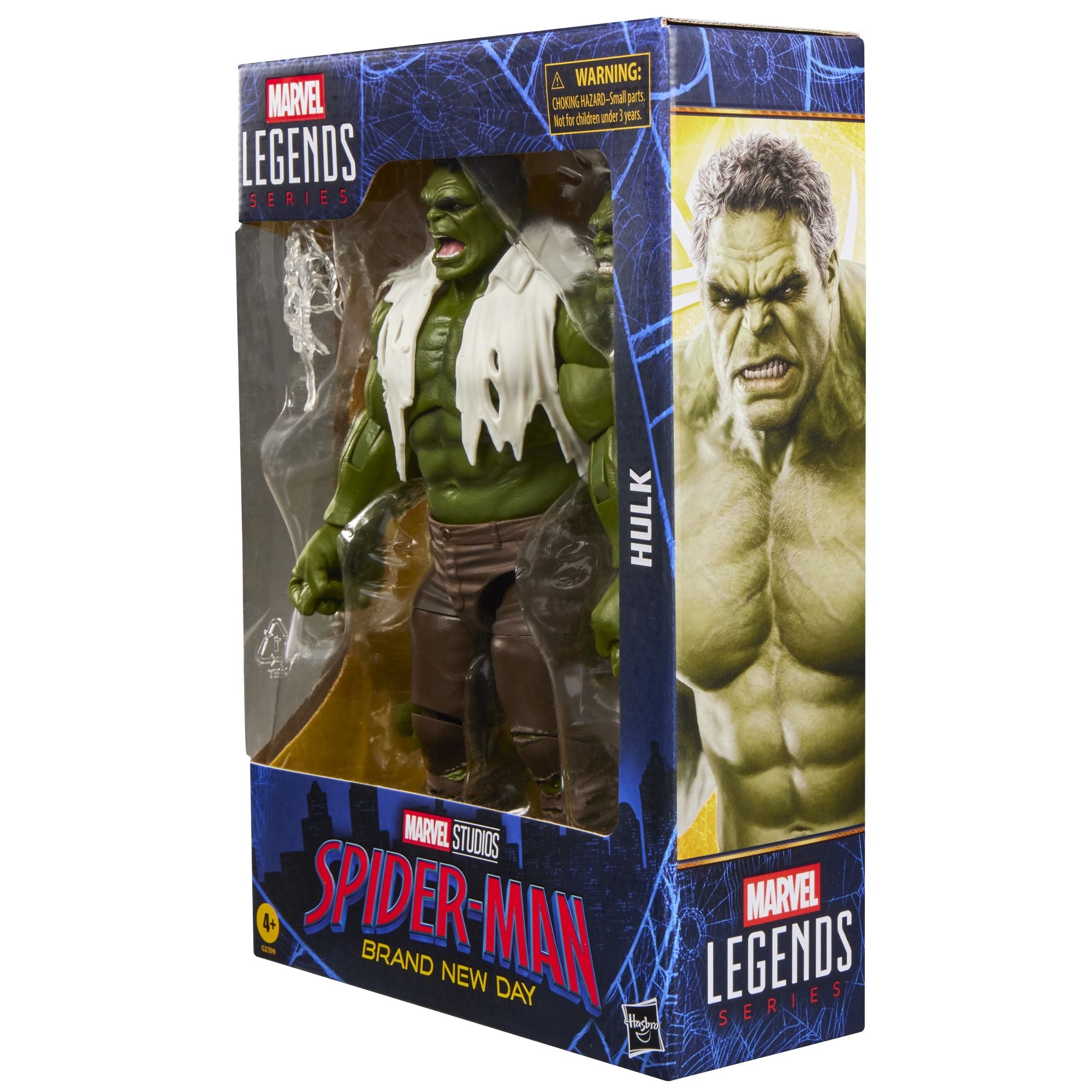 Hulk Brand New Day Marvel Legends 6-Inch Figure — Box Art Close-Up Side Panel