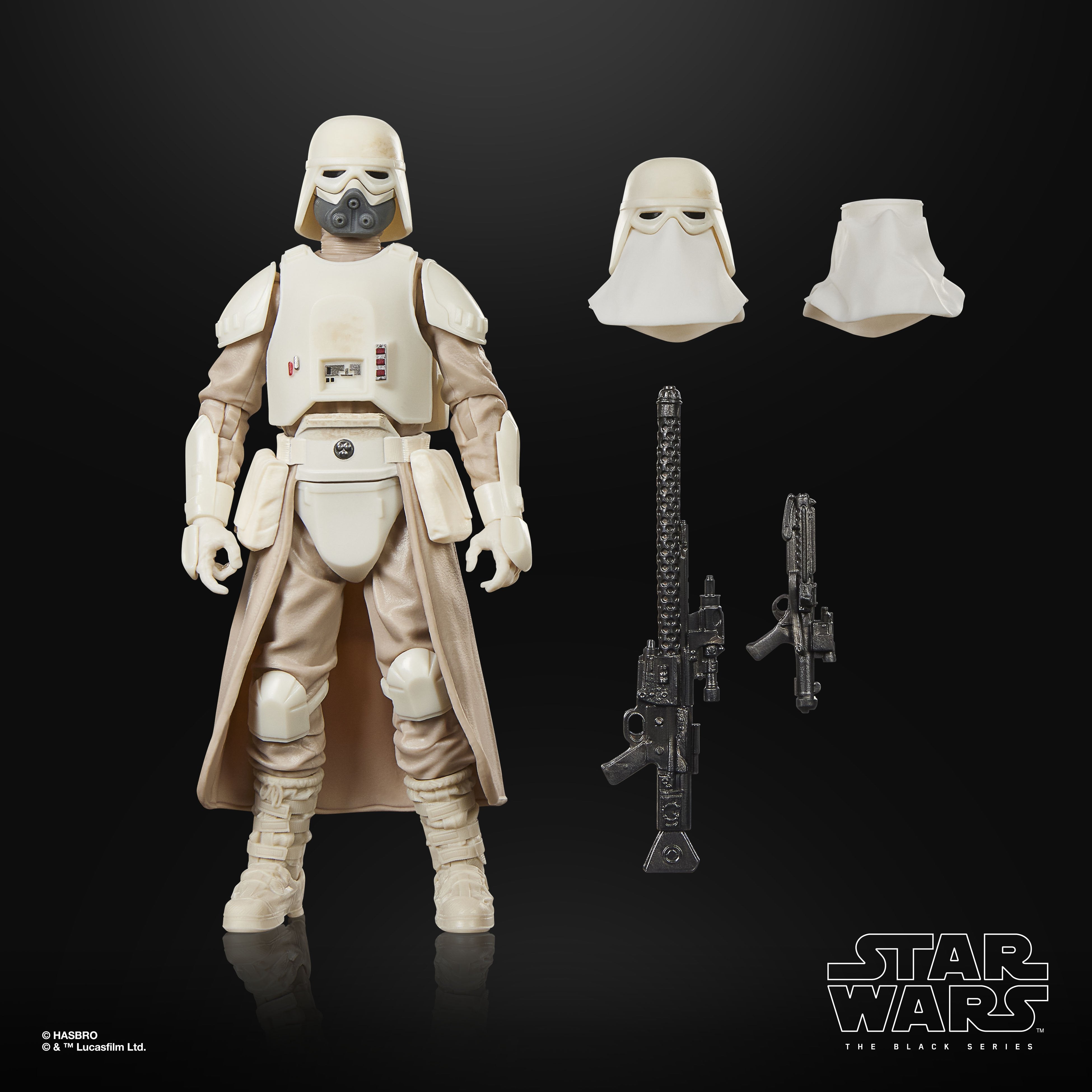 Imperial Remnant Snowtrooper Black Series 6-Inch Figure — Accessories Included Display