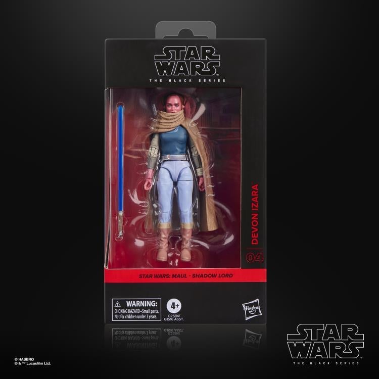 Devon Izara Black Series 6-Inch Figure — Box Art Close-Up Window Box Front