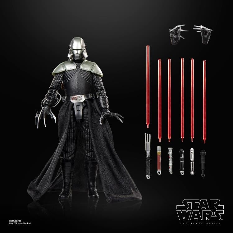 Lord Starkiller Black Series 6-Inch Figure — Accessories Included Lightsabers Alternate Hands