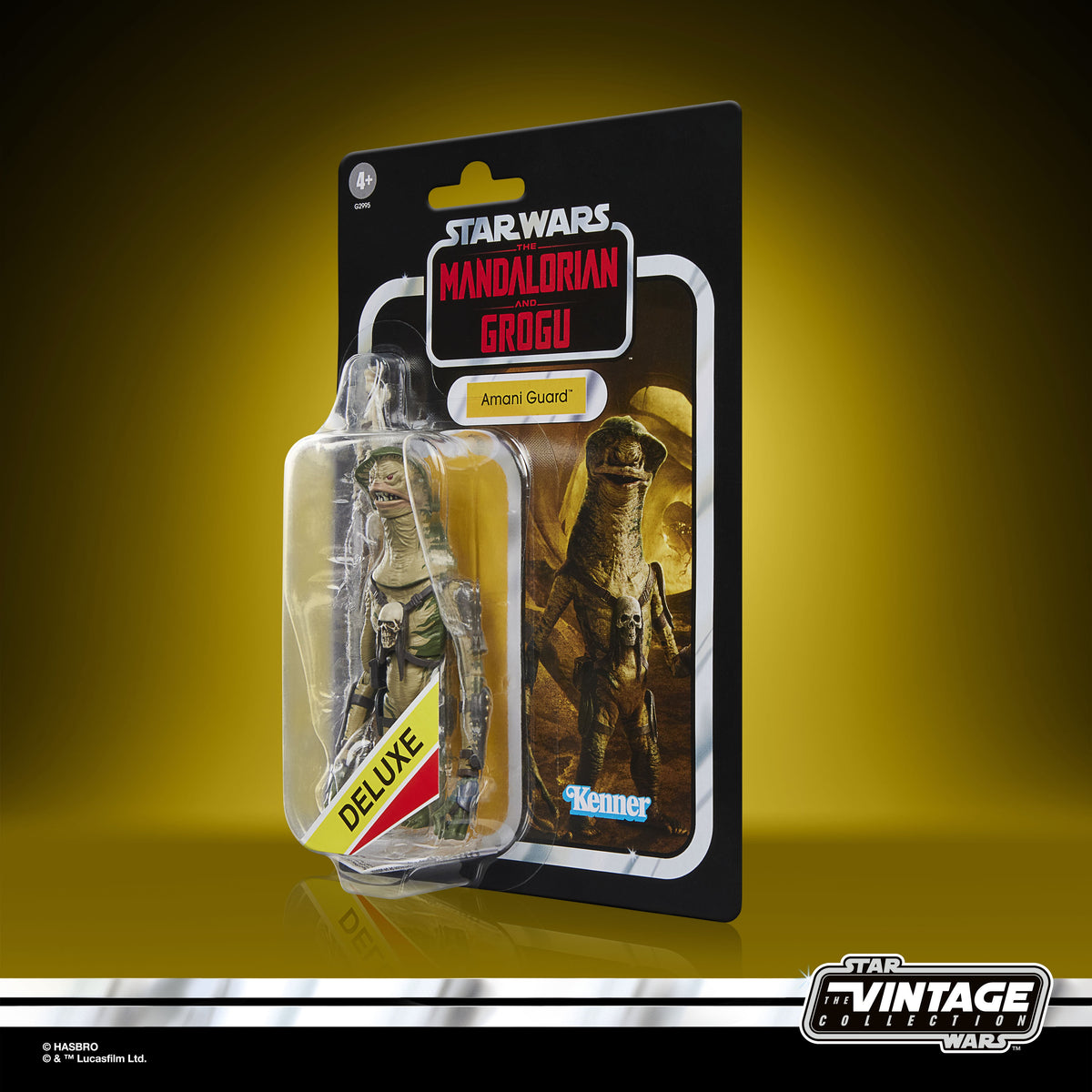 Amani Guard Vintage Collection 3.75-Inch Deluxe — Package Angled Bubble Detail