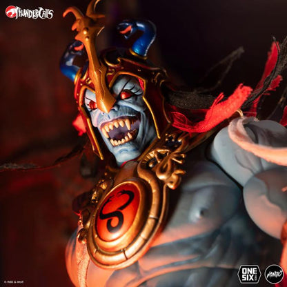 Mumm-Ra ThunderCats Mondo 1/6 Scale Figure — Angry Head Portrait and Medallion Detail