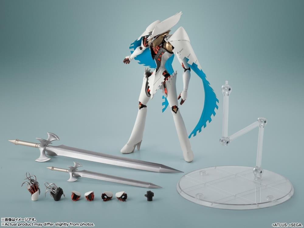 Seeker Metaphor ReFantazio S.H.Figuarts Figure — Contents Display with Sword, Ride Sword, Hand Parts, and Stand