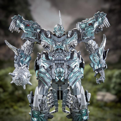 Grimlock Studio Series Titan Class Figure — Upper Body Detail Showing Chest and Head Sculpt