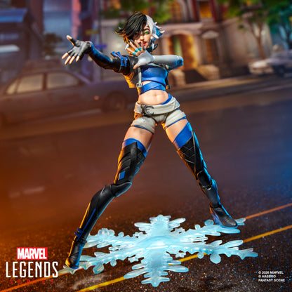 Luna Snow Marvel Legends Marvel Rivals 6-Inch Figure — Snowflake Power Effect Display