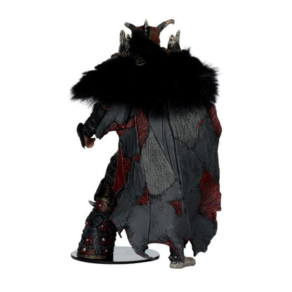 Spawn Bloodaxe Dark Ages 7-Inch Figure — Back View Showing Cloak and Fur Cape Detail
