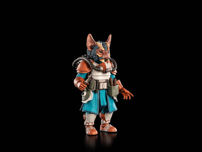 Dr. Zajjarii Cosmic Legions 6-Inch Figure — Three-Quarter View with Belt and Tool Detail