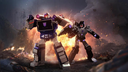 Soundwave and Megatron Robosen Flagship Series — Side by Side Decepticon Pair