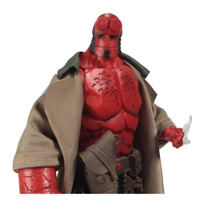 Hellboy McFarlane Collector Edition 7-Inch Figure — Articulation Pose Combat Stance on White Background