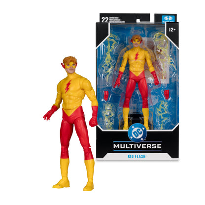 Kid Flash DC Classic Multiverse 7-Inch Figure — Out of Box Next to Sealed Package
