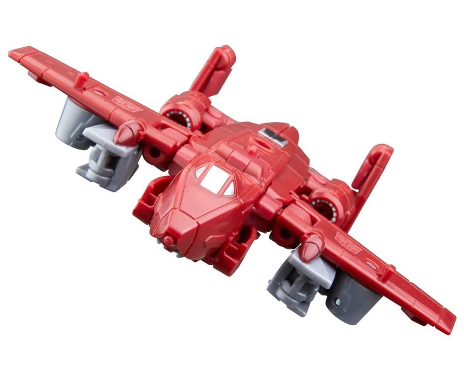 Autobot Powerglide Age of the Primes Deluxe — Jet Mode Top-Down View