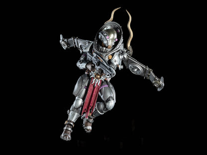 Arch General Honora Cosmic Legions 6-Inch Figure — Articulation Pose Airborne with Masked Helmet Head