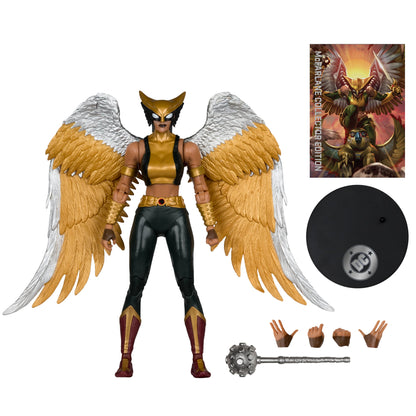 Hawkgirl DC Multiverse Collector Edition 7-Inch Figure — Accessories Included with Art Card and Base