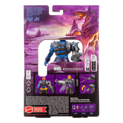 Trap Jaw Masters of the Universe 2026 Film 5.5-Inch Figure — Package Back with Figure Line-Up