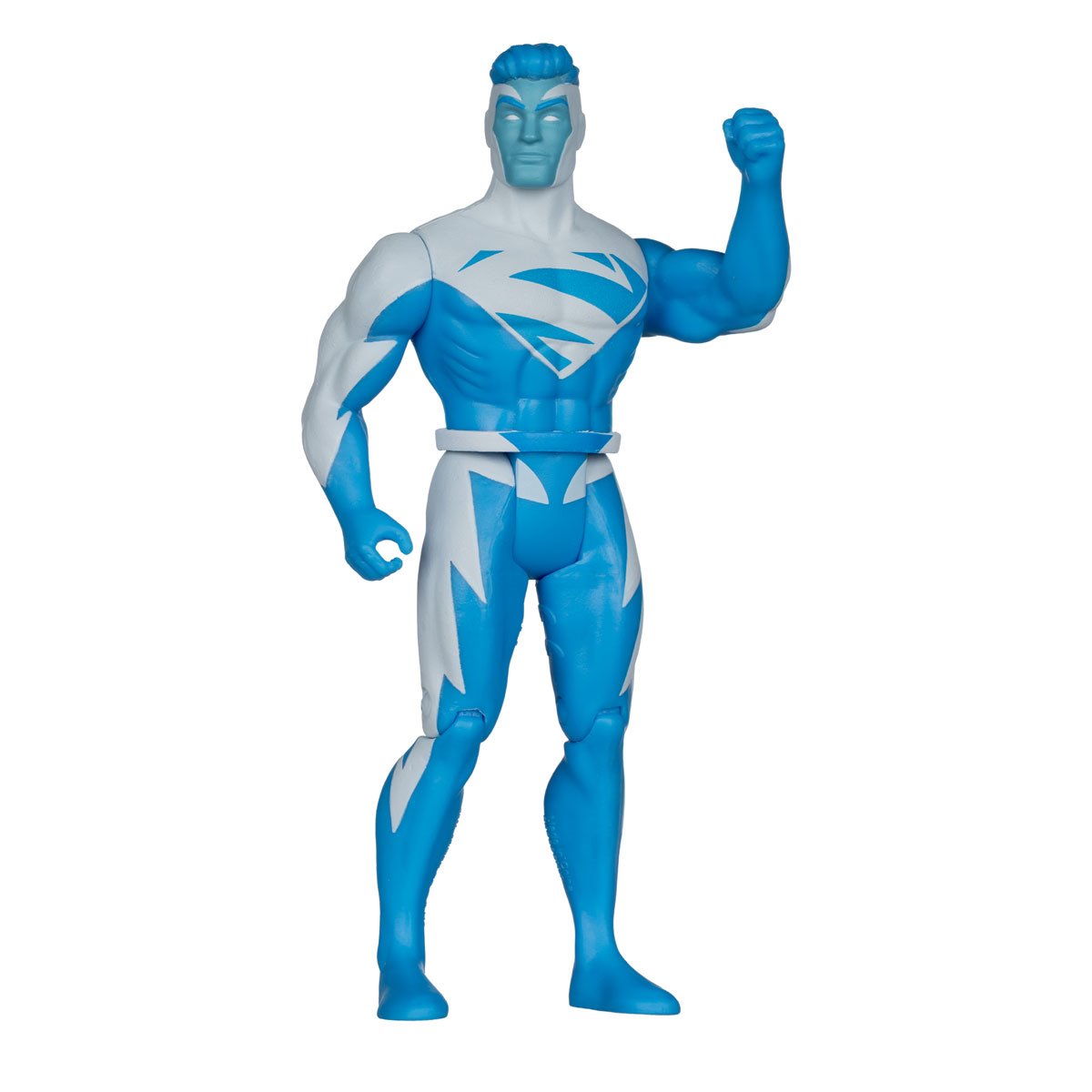 Superman Blue DC Super Powers 4.5-Inch Figure — Articulation Pose with Raised Fist