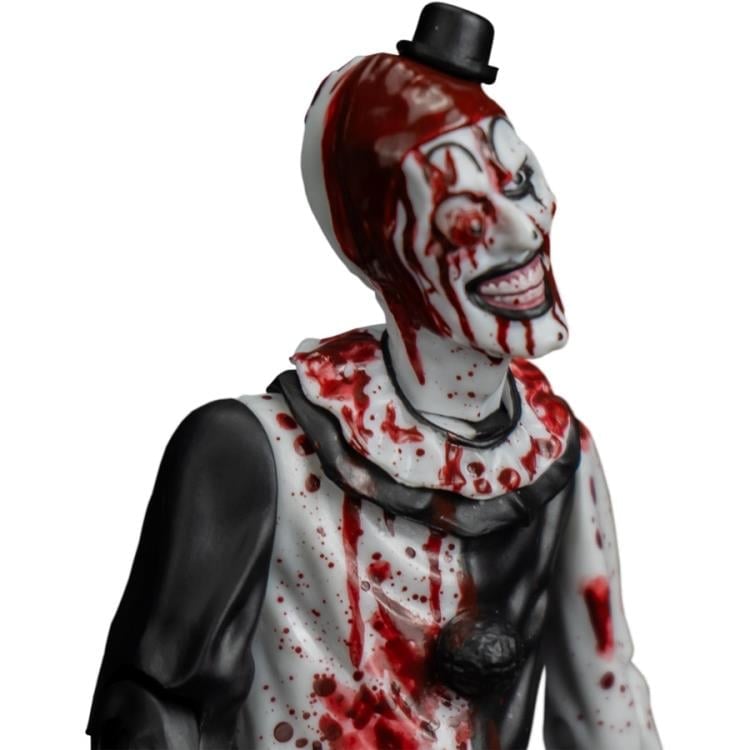 Art the Clown Terrifier 2 Eye Poppin 5-Inch Figure — Face and Head Sculpt Detail Close-Up