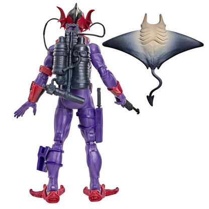 Hydro-Viper G.I. Joe Classified Series 6-Inch Figure — Back View with Scuba Tank Pack and Devil Ray Underside Detail