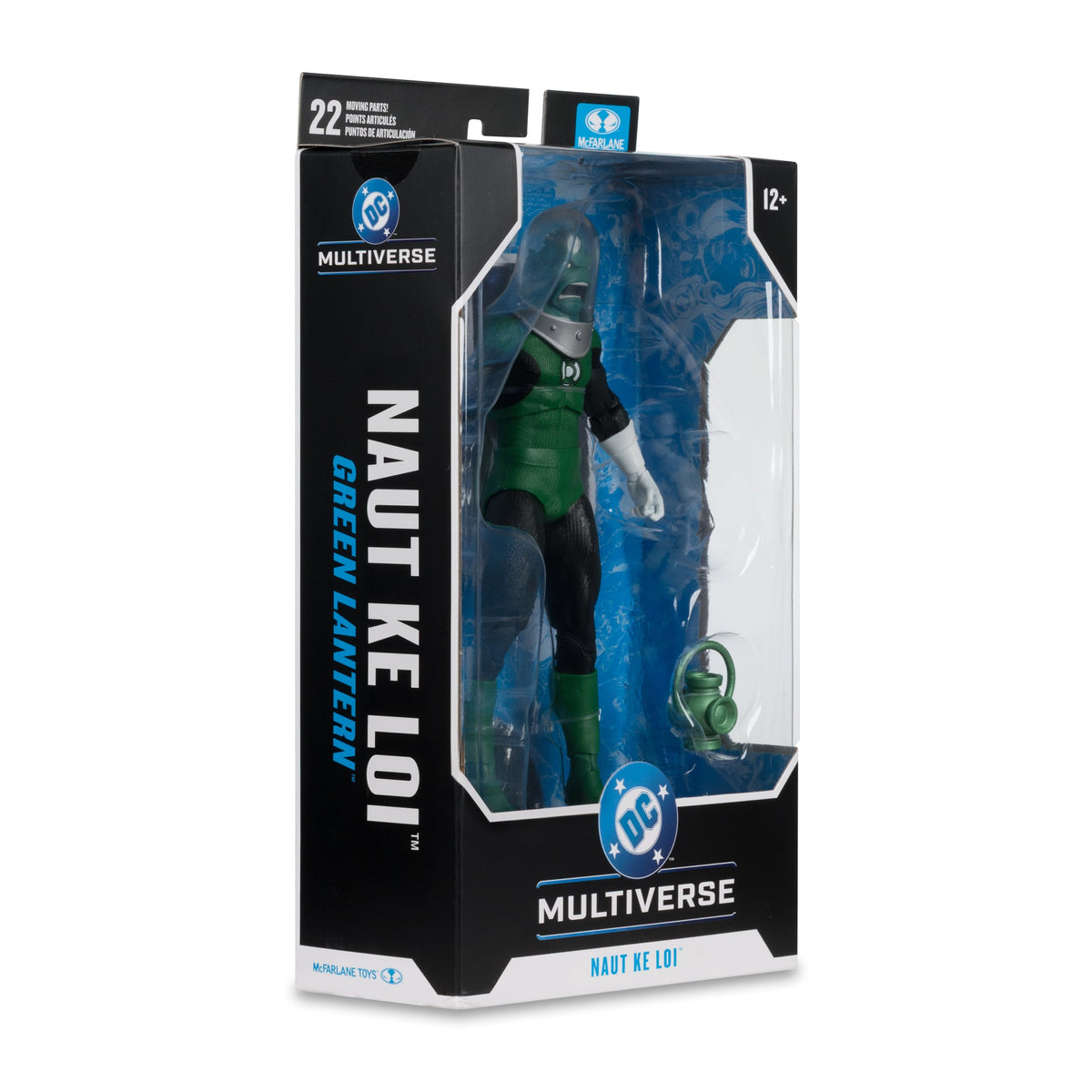 Naut Ke Loi DC Multiverse 7-Inch Figure — Package Box Side View Showing Character Name
