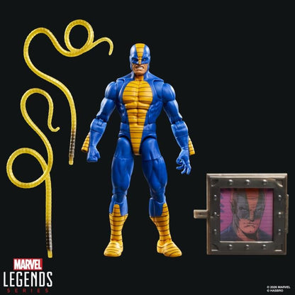 Constrictor Marvel Legends 6-Inch — Out of Box Figure with Both Coils and Shield Displayed