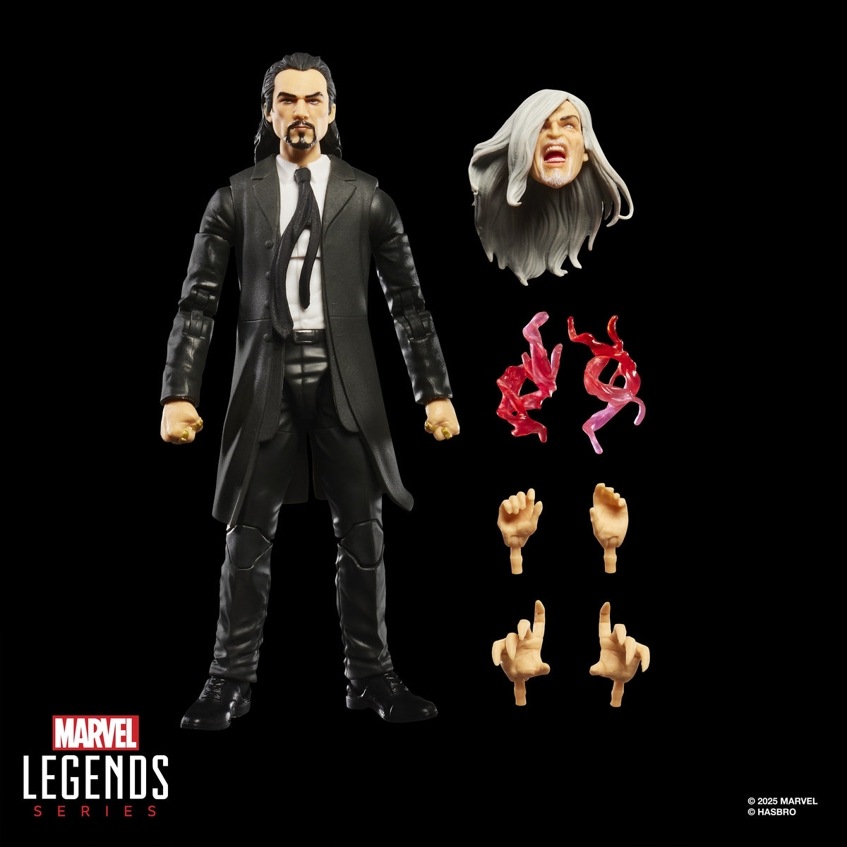 Mandarin Marvel Legends 6-Inch Figure — Accessories Included Display