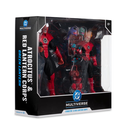 Atrocitus Red Lantern Corps DC Multiverse 7-Inch Two-Pack — Box Side View