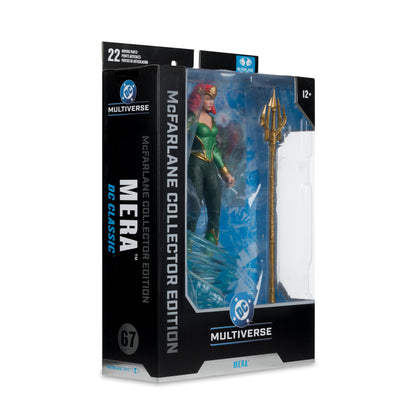 Mera DC Multiverse Collector Edition 7-Inch Figure — Package Side View with Character Name Detail