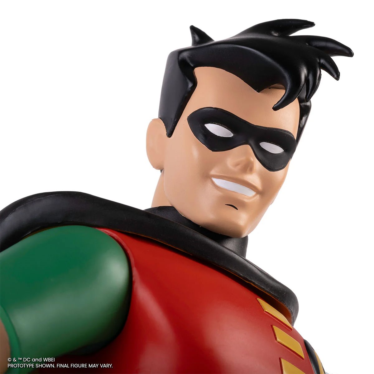 Robin Batman Animated Series Mondo 1:6 Figure — Smile Portrait Head Close-Up