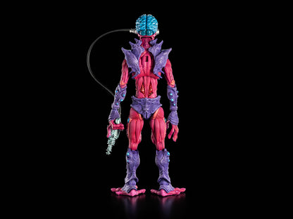 Zorrtexx Cosmic Legions 6-Inch Figure — Back View Showing Exposed Musculature Detail