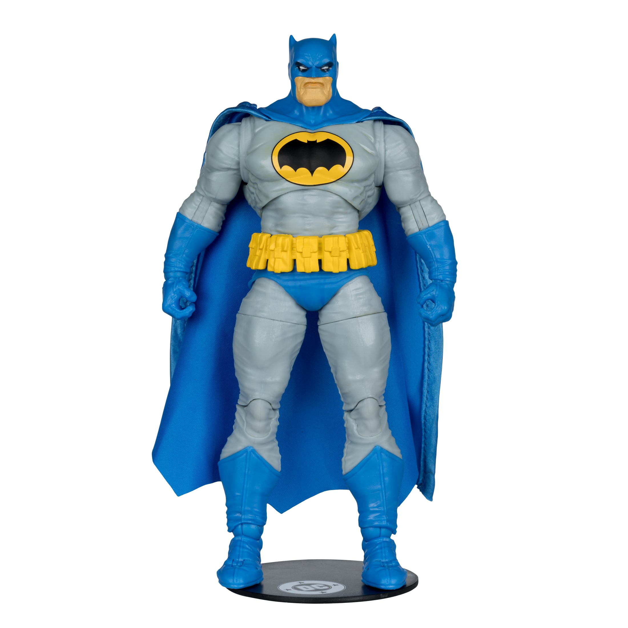 Batman Dark Knight Returns DC Multiverse 7-Inch Figure — Front View on DC Logo Figure Base