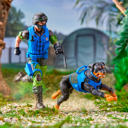 Mutt Junkyard GI Joe Classified Series 6-Inch — Running Pose Side View