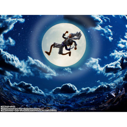 Luffy Gear 5 S.H.Figuarts 6-Inch Figure — Moonlit Sky Promotional Scene