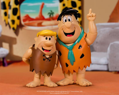 Barney Rubble Cocoa Pebbles 1:12 Scale Figure — Scale Comparison with Fred Flintstone Figure