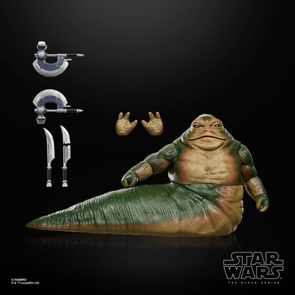 Rotta the Hutt Black Series 6-Inch Figure — Accessories Included Display