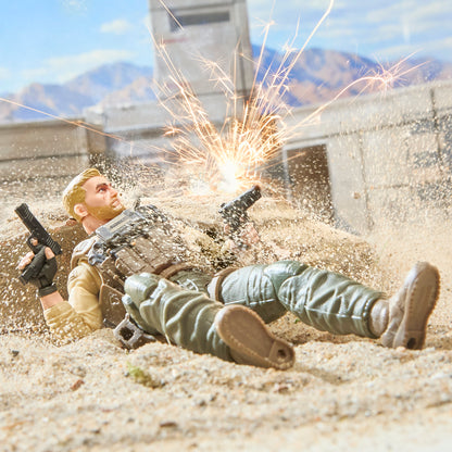 Duke G.I. Joe Classified Series 6-Inch Figure — Ground Action Pose with Sparks Effect