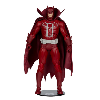 Knight Terrors Batman DC Multiverse 7-Inch — Front View on Display Stand