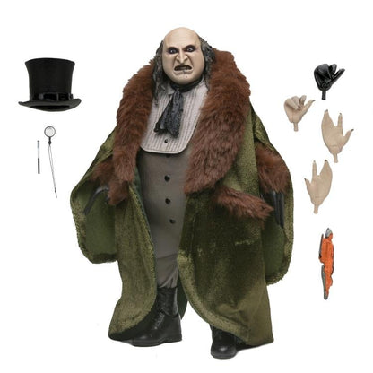 The Penguin Batman Returns 8-Inch Clothed Figure NECA — Accessories Included Display