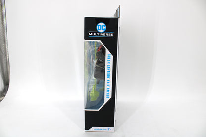 Kyle Rayner DC Multiverse Blackest Night Figure — Side Window View Showing Figure in Tray