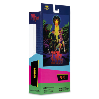 Momo Ayase Dandadan 7-Inch Figure — Box Back Detail with 22 Moving Parts Callout